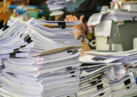 Stacks and stacks of paperwork become obsolete with a caregiver mobile app.
