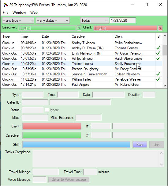 Rosemark System's Ohio evv tracking system