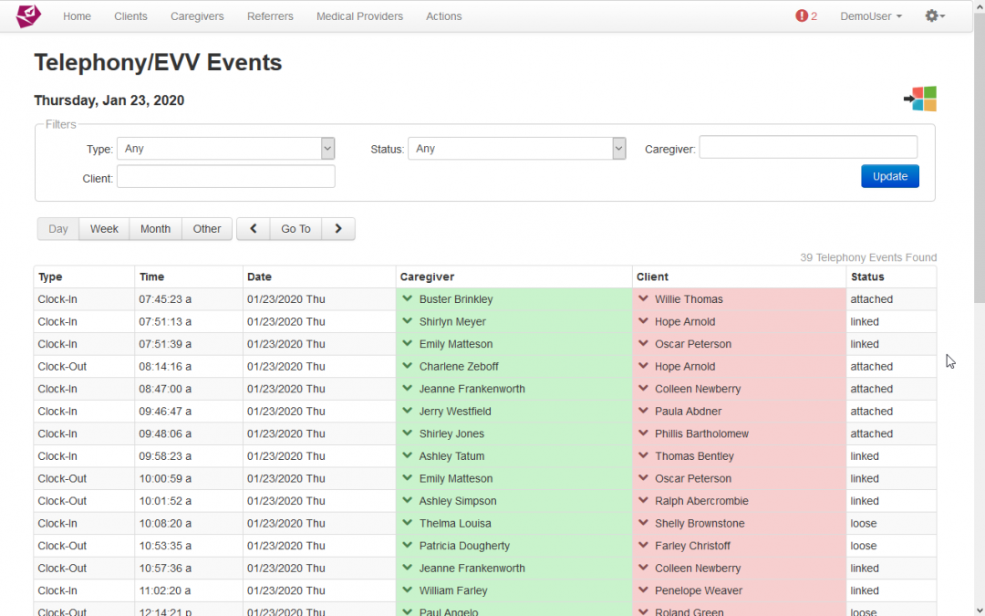 Feature Spotlight and Best Practices – Linking EVV Events