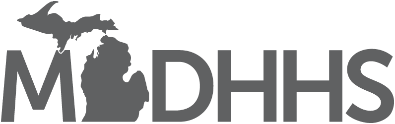 Logo for the Michigan Department of Health and Human Services (MDHHS)