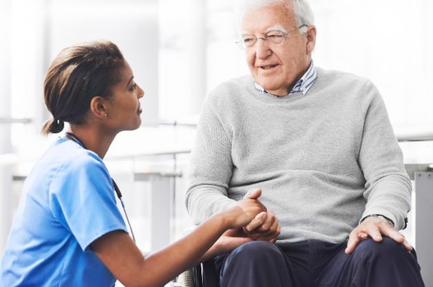 Medicaid client receiving caregiver services from a home care agency with diversified payer sources