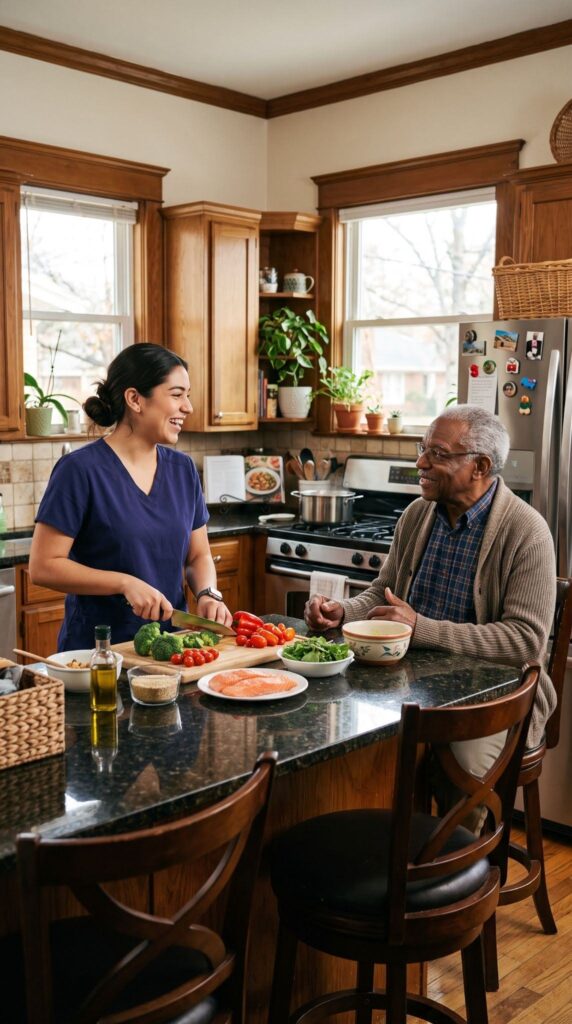 AI Image tips for home care agencies